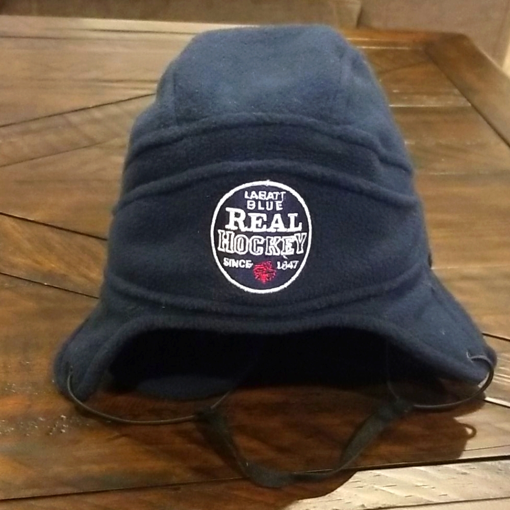 Vintage LABATT BLUE winter hat